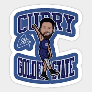 Steph Curry Golden State Toon Sticker